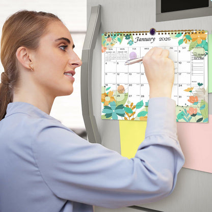 Lbylyhxc 2026 Wall Calendar 18 Months Jul 2025-Dec 2026 14.7x11.5 Inches