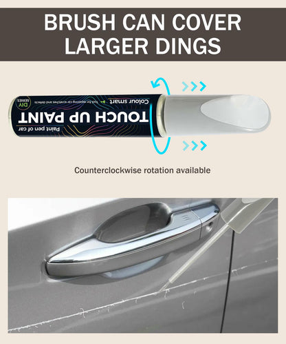 bylikeho Car Scratch Repair Paint Pen Silver Quick & Easy Touch Up