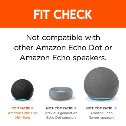 Made For Amazon Outlet Hanger White for Echo Dot 4th Generation