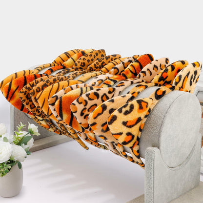 Aprince Cheetah Leopard Cat Ears Headband Color 04 1 Count Women Halloween