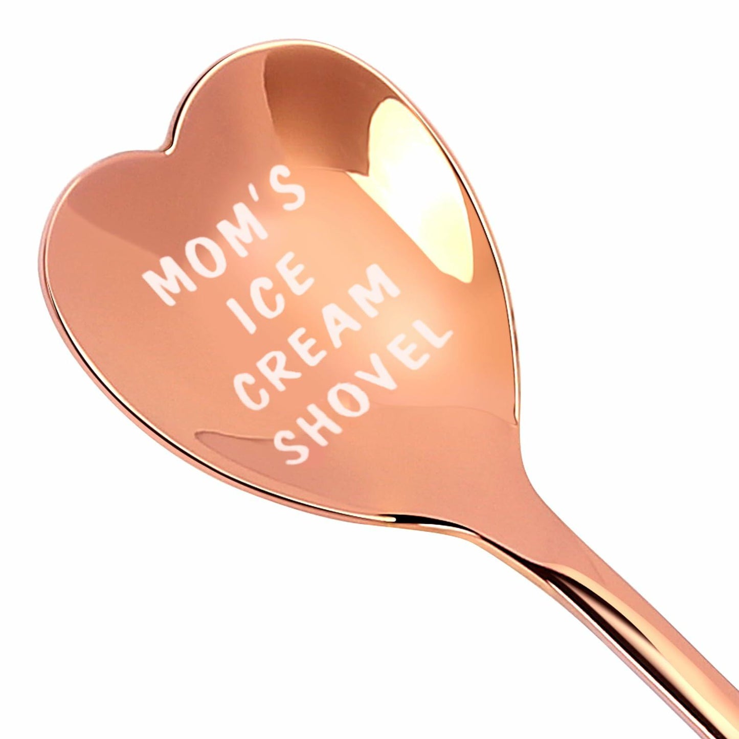 stormroo Engraved Stainless Steel Ice Cream Scoop Spoon Gift for Mom