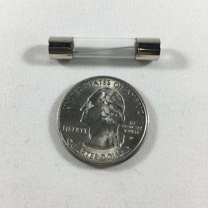 COMPSTUDIO 10Pcs 0.5A 250V Fast Blow Glass Fuse 6x30mm