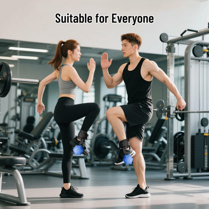 Fosegei Monkey Foot Ankle Straps Dumbbell Cable Machine Black Single