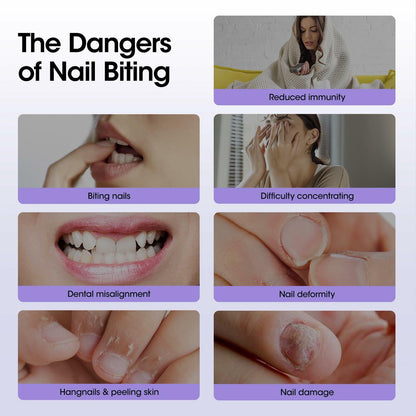GELLEN Nail Biting Treatment Roll-On 10ml Quick Dry Water-Resistant