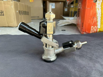 Semfeil Brew 304 Stainless G5/8 Sankey Beer Keg Coupler Valve Sliver