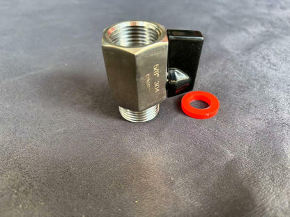 Semfeil Brew 304 Stainless G5/8 Sankey Beer Keg Coupler Valve Sliver