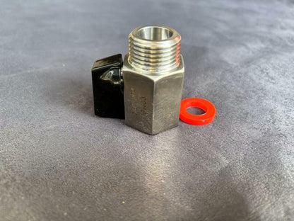 Semfeil Brew 304 Stainless G5/8 Sankey Beer Keg Coupler Valve Sliver