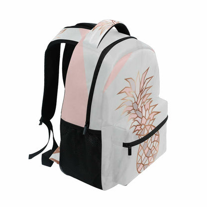 ALAZA Pineapple Marble Large Backpack Laptop School Bag Polyester