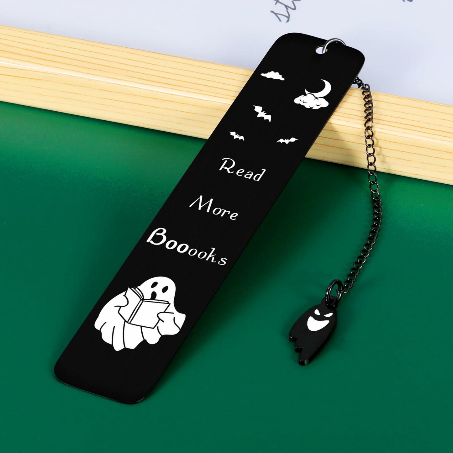 FOOZDEEVAAQ Ghostface Gothic Valentines Dark Romance Alloy Steel Bookmarks