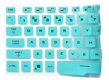 JuYuish Silicone Keyboard Cover Skin for ASUS ROG Zephyrus G14 14 Mint