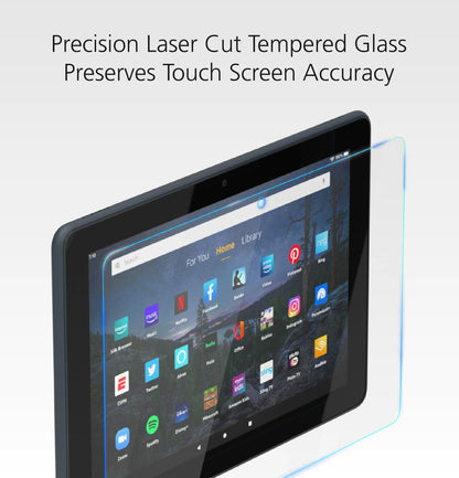 Mission Cables Glass Screen Protector for Amazon Fire HD 10 Tablet 2021 Clear