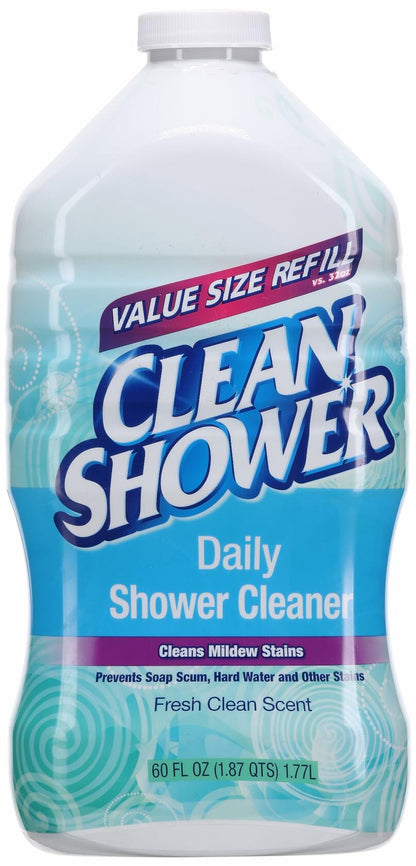 Clean Shower Daily Shower Cleaner Refill 60oz Fresh Clean Scent