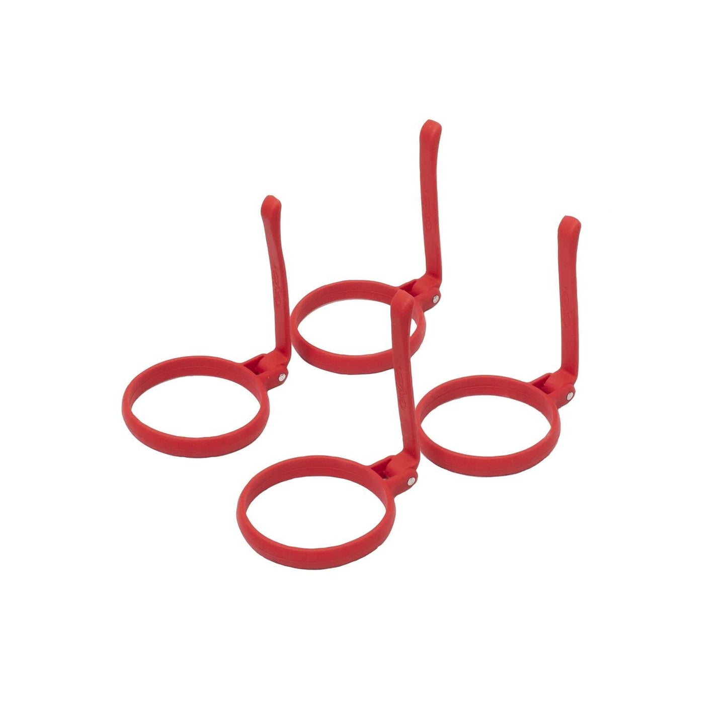 Char-Griller Flat Iron Griddle Egg Ring Outdoor Kitchen Accessory 4-Pack