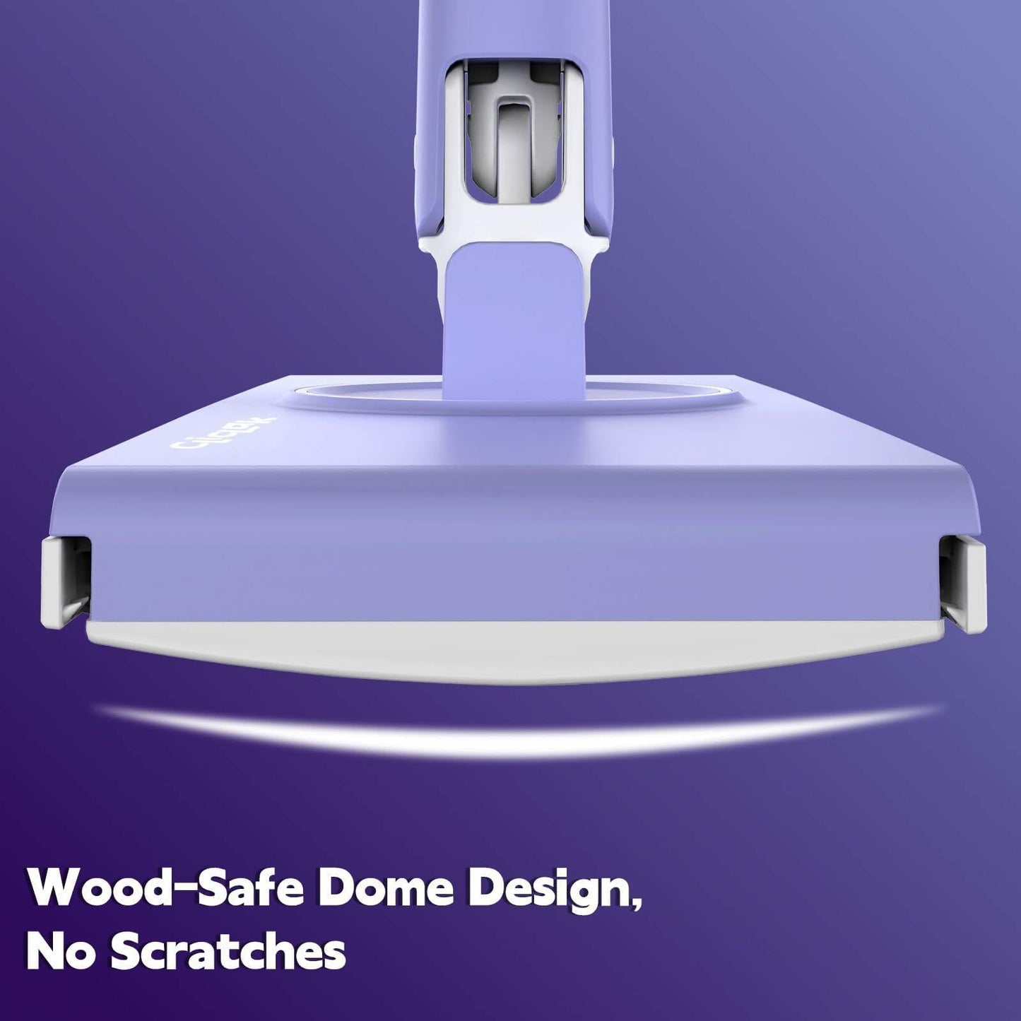 ciAmore ClicLak Sweeper Mop Clamp Clip Purple Compatible with Swiffer Pads