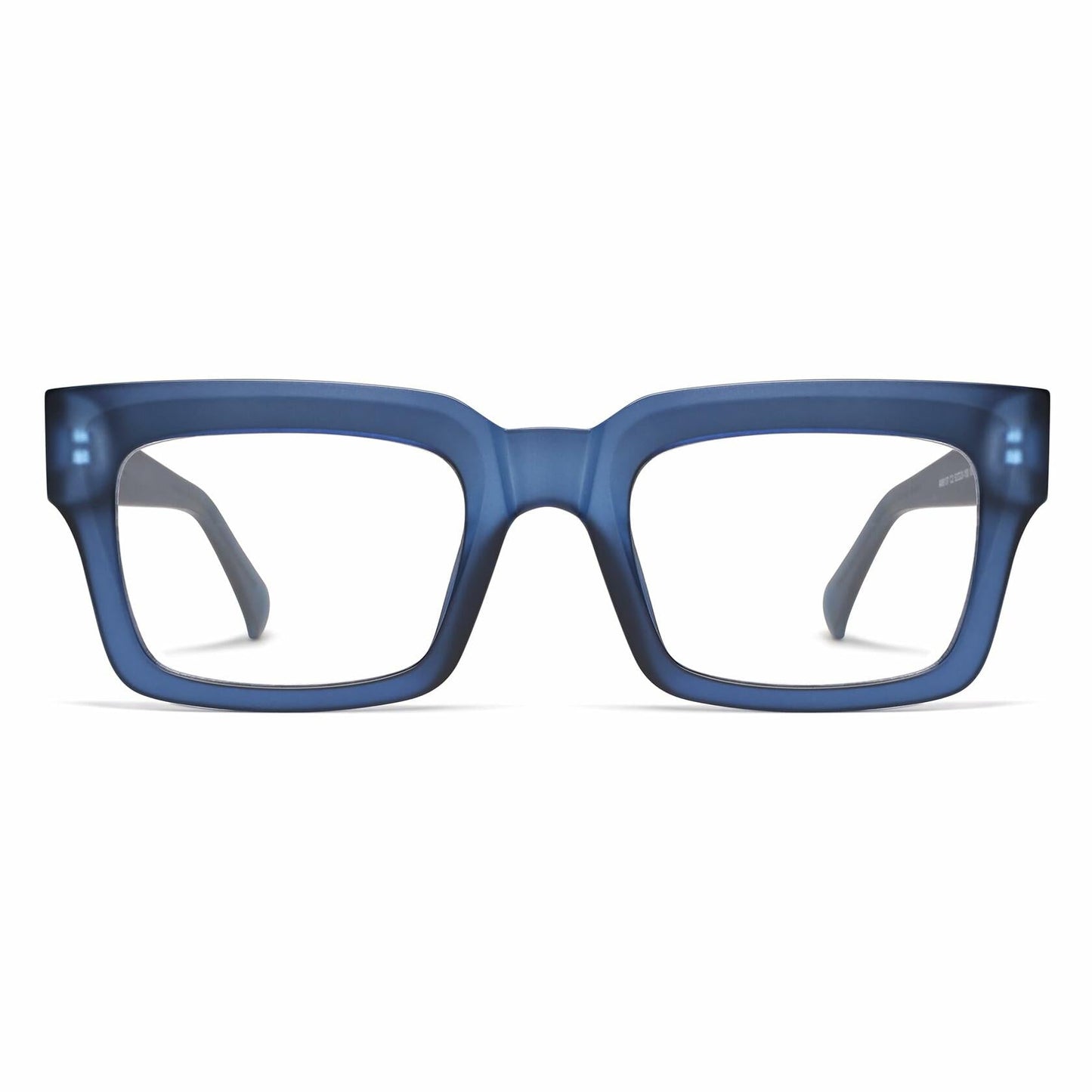 AMOMOMA Retro Square Blue Light Blocking Reading Glasses TR90 1.5 Strength