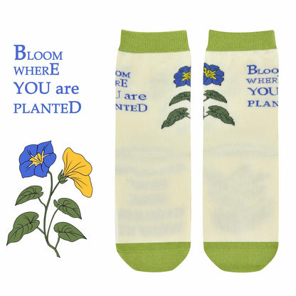 Kissoo 18th Birthday Socks for Girls Flower Cartoon Nylon One Size