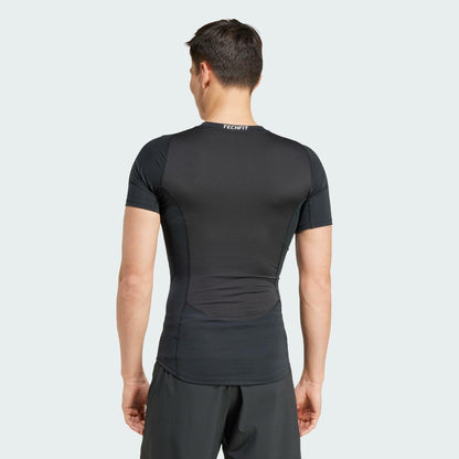 Adidas Men's Techfit Training T-Shirt Black Size XL