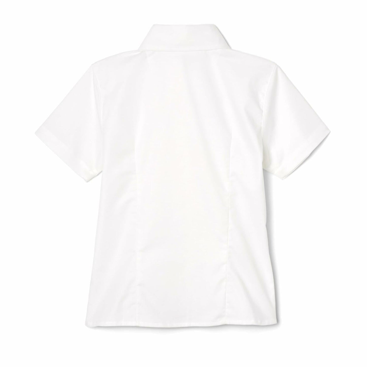French Toast Girls Short Sleeve Button Down Oxford White Size 4