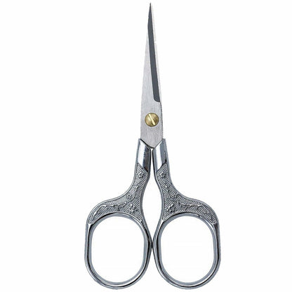 ABAJI Mini Scissors Stainless Steel Blade Metal Handle 2 Pack Office Craft