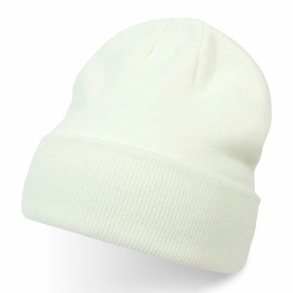 Zion Praiser 2PCS Family Beanie Hat Winter Knitted Warm Parent-Child White