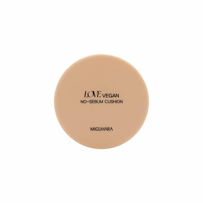 LOVE Vegan No-Sebum Cushion K-Beauty 15g 0.52oz