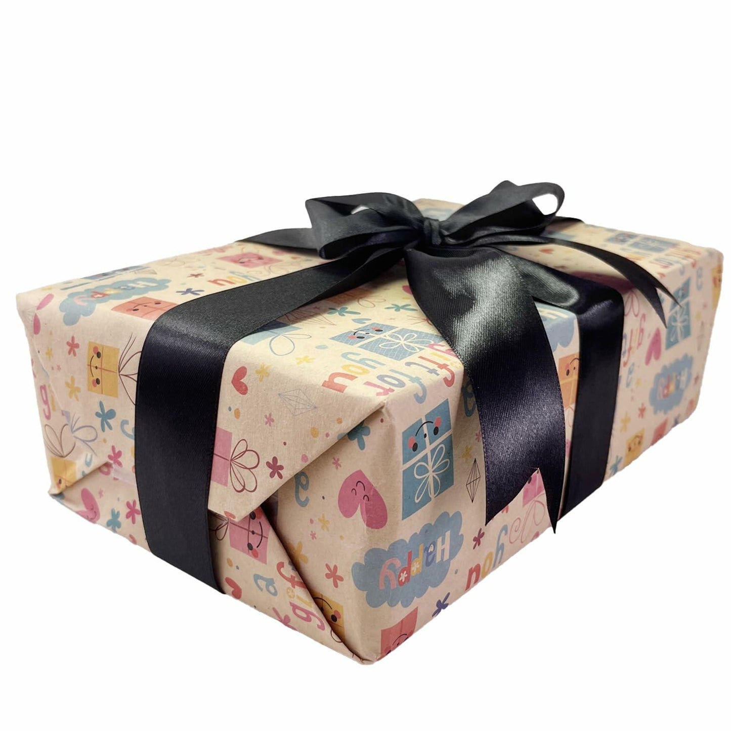 MEYIART Blue Satin Ribbon 1.5in x 25 Yards Wide Solid Gift Craft Ribbon