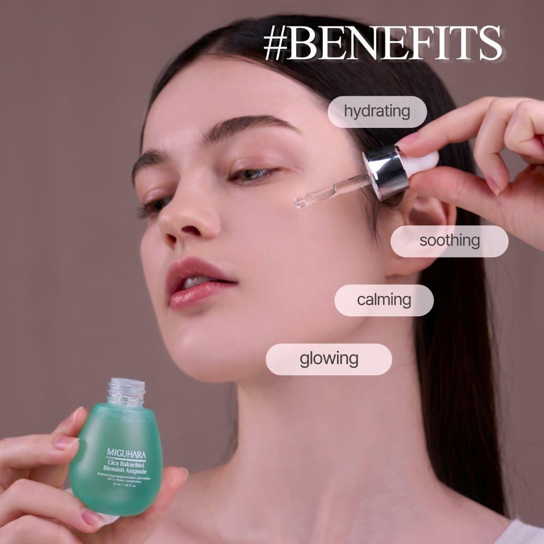 Cica Bakuchiol Blemish Ampoule | Korean Skincare Ampoule (35ml/1.18 fl.oz.)