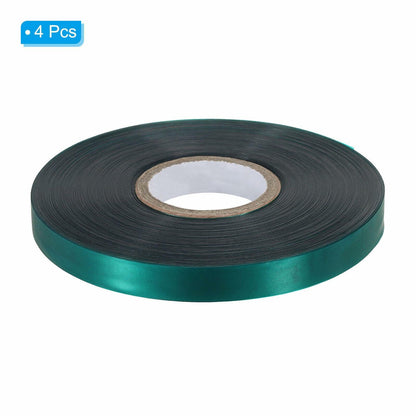 Generic 4pcs Stretch Tie Tape 1/2x147' PVC Ribbon Green Garden Plant