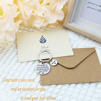ZHIYUXI Cute Mom Keychain Best Mom Ever Gift for Women