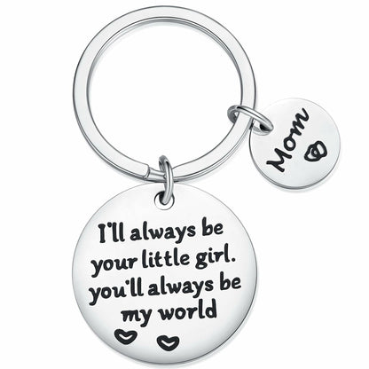 ZHIYUXI Cute Mom Keychain Best Mom Ever Gift for Women
