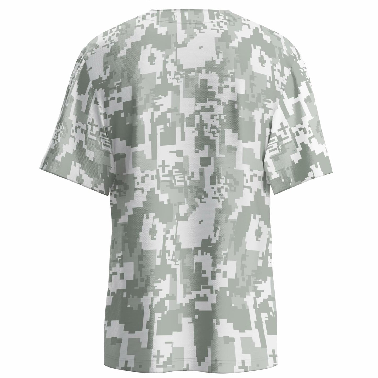 Aizqaoalk Men's Baseball Jersey Short Sleeve Button-Down Shirt Color7 Size L