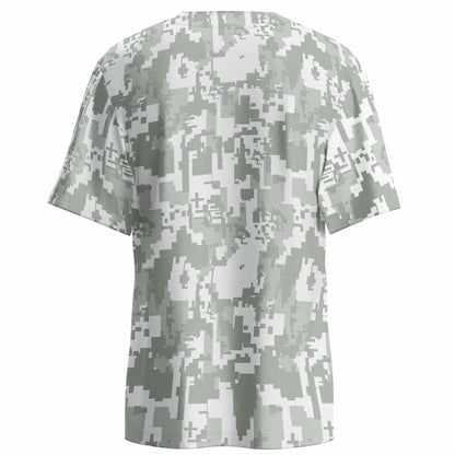 Aizqaoalk Men's Baseball Jersey Short Sleeve Button-Down Shirt Color7 Size L