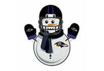 Rico Industries NFL Baltimore Ravens Snowman Shape Felt Pennant Decor