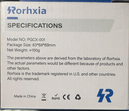 Rorhxia XL Vent Magnetic Car Mount Black Universal Dashboard Air Vent