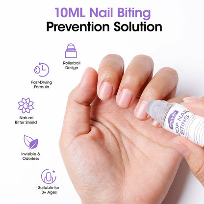 GELLEN Nail Biting Prevention Roll-On Treatment Bitter Taste 10ml