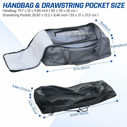 GODPEE SZSAUTO Carrying Bag for Starlink Gen 3 Satellite Accessories Black