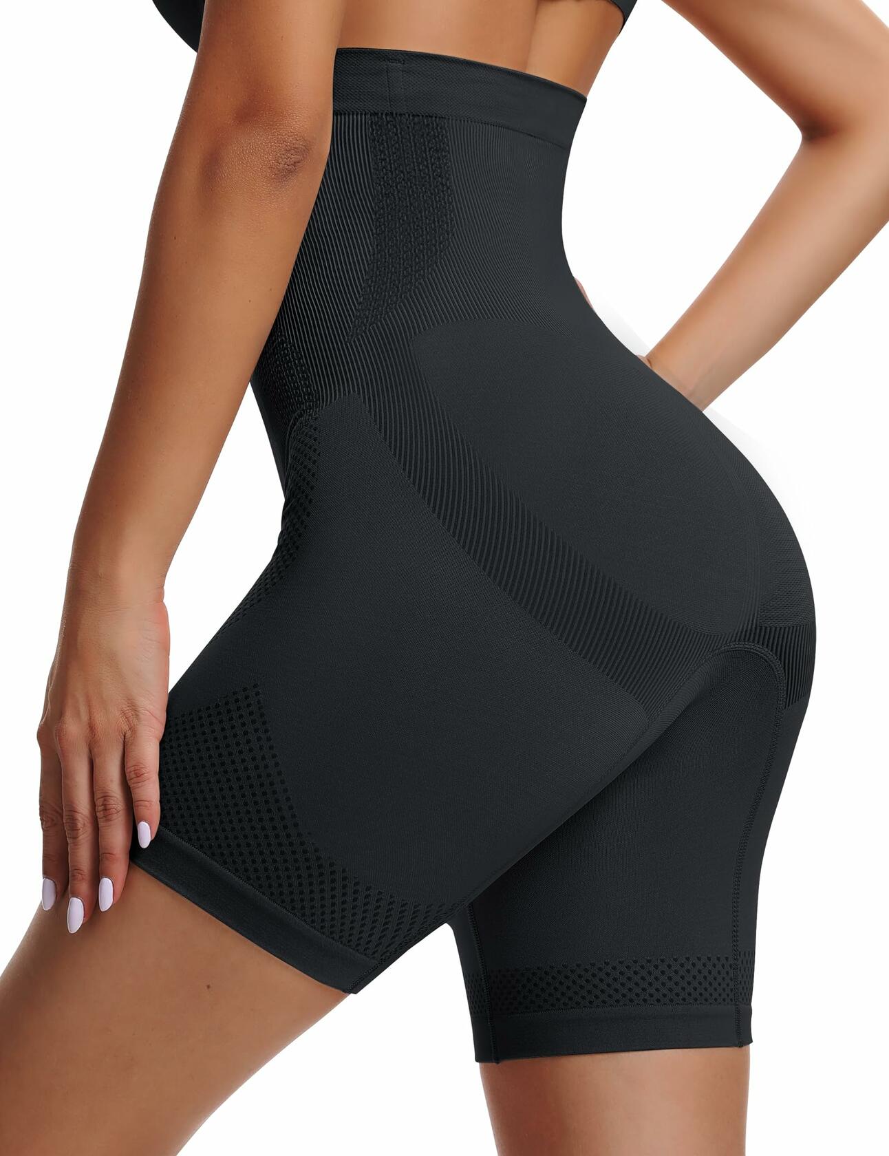 Sarin Mathews Women’s Tummy Control Shapewear Shorts Black XL-XXL Size XL-XXL