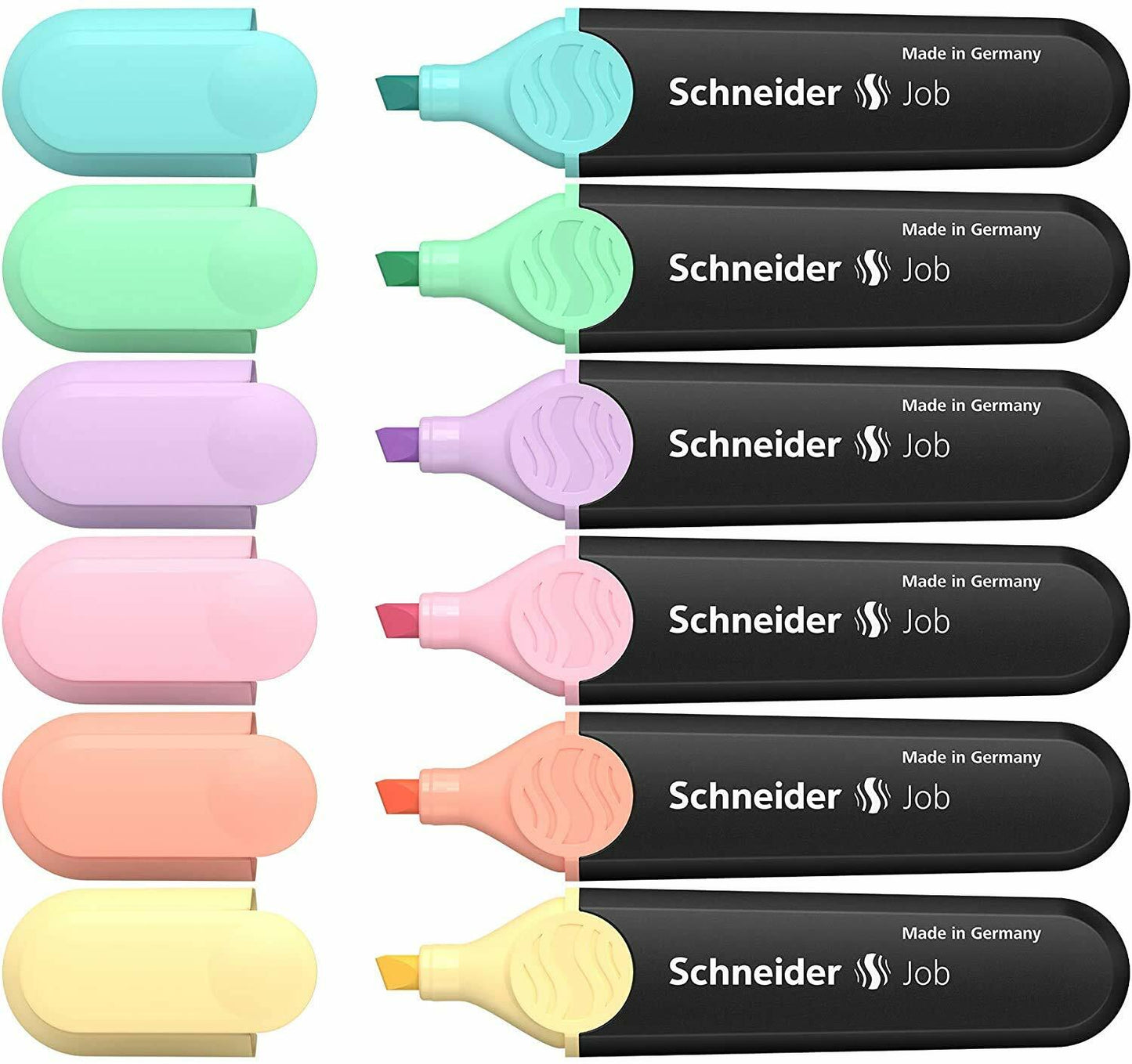 Schneider Highlighter Textmarker Job Pastell Set 6 Stück 50-115097