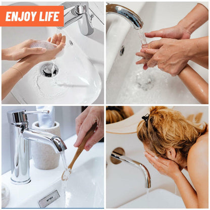 Vakabiu Bathroom Sink Drain Strainer Hair Catcher Stainless Steel 2PCS