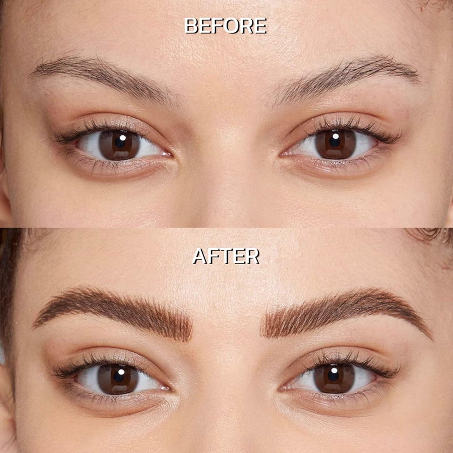 Hegafoo Microblading Brow-Fection Eyebrow Pen Waterproof 0.02oz Honey Tea Brown