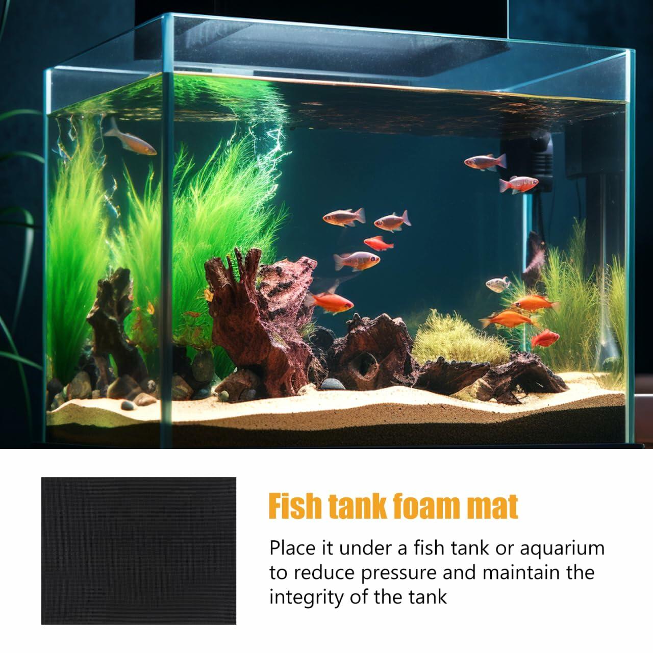 Generic Aquarium Non-Slip Shockproof Foam Leveling Mat 15.72x11.79in