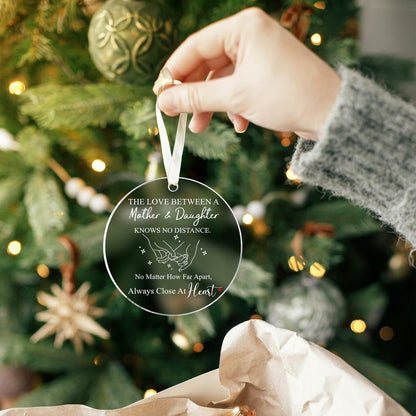 HUNIGIFT Daughter Christmas Ornament 2025 Acrylic Large 13 Daughter OPEN BOX