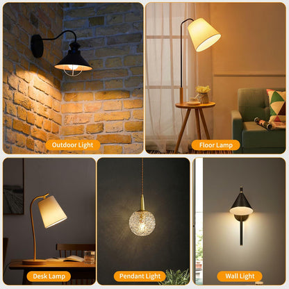 novapollo A19 9W LED Bulb 800 Lumens 2700K Soft White 6 Pack