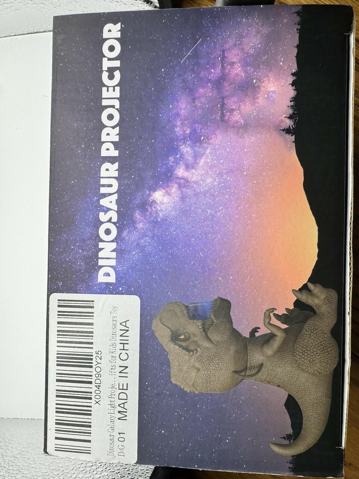 Unbranded Dinosaur Star Galaxy Projector Night Light with Remote USB LED