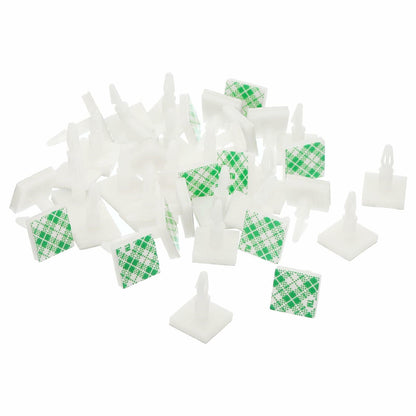 PATIKIL Sticky PCB Spacer Adhesive Standoffs 0.37" Height White 40 Pcs
