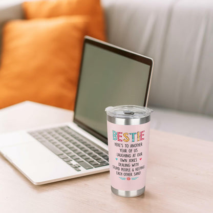 GINGULMINA Birthday Gifts for Women Friends 16 Oz Can Glass Friend 09