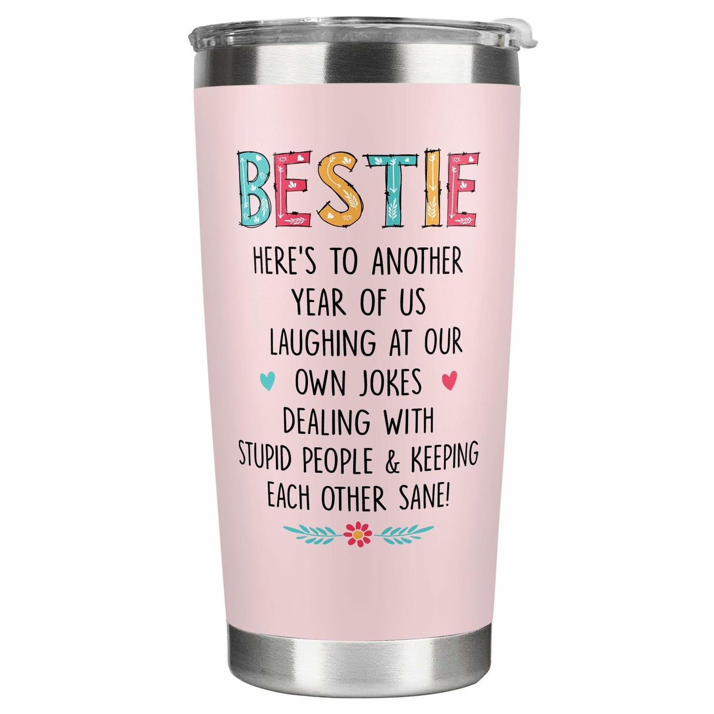 GINGULMINA Birthday Gifts for Women Friends 16 Oz Can Glass Friend 09