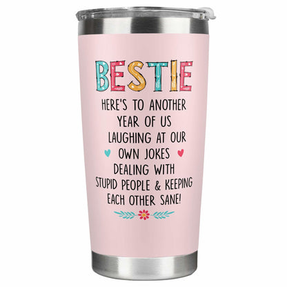 GINGULMINA Birthday Gifts for Women Friends 16 Oz Can Glass Friend 09