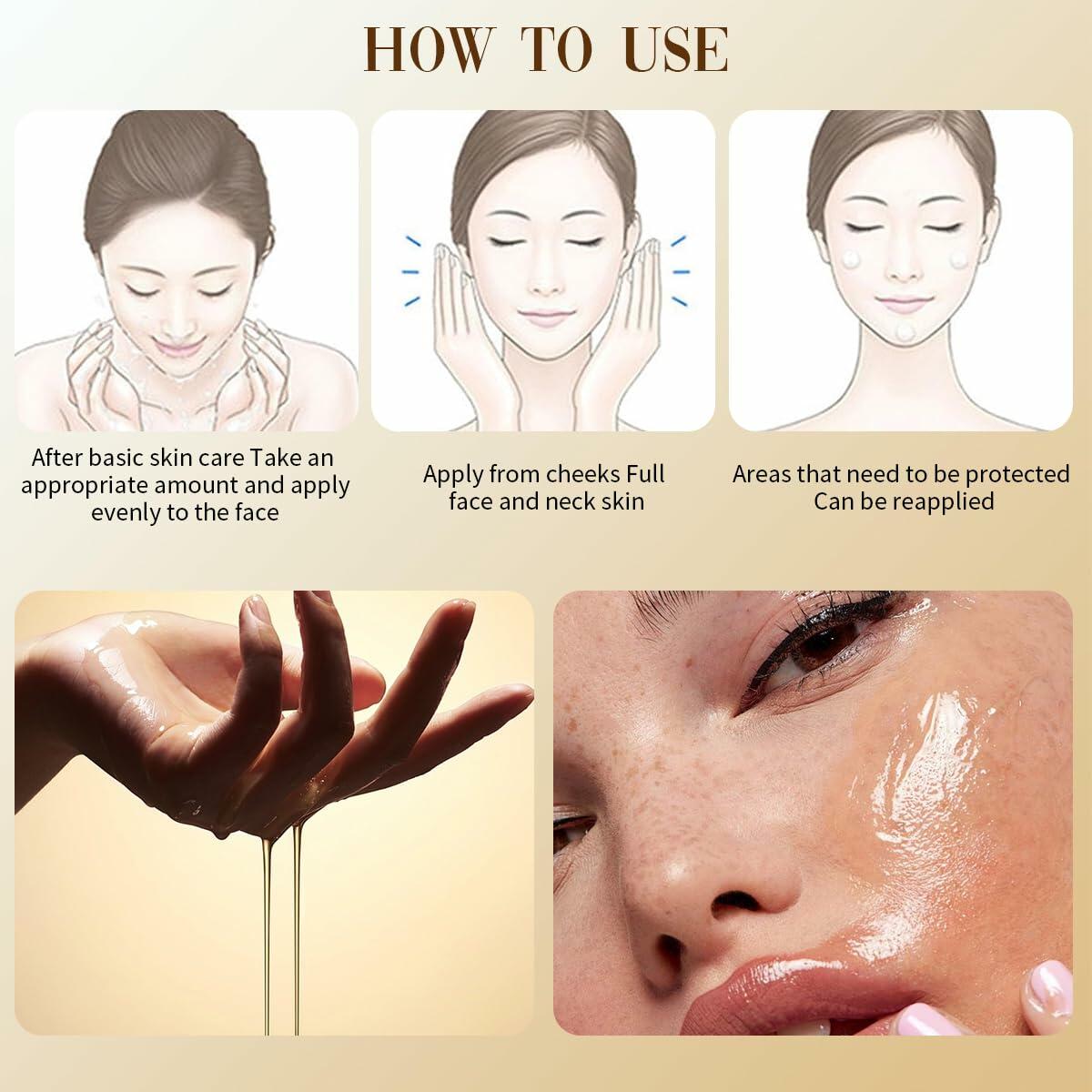 FunApricity Anti-Wrinkle Firming Serum 0.33oz 3PCS Hydrate Moisturize Face