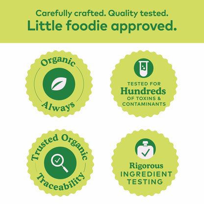 Plum Organics Stage 2 Baby Food Pear Pea Spinach 4oz Pouch Organic
